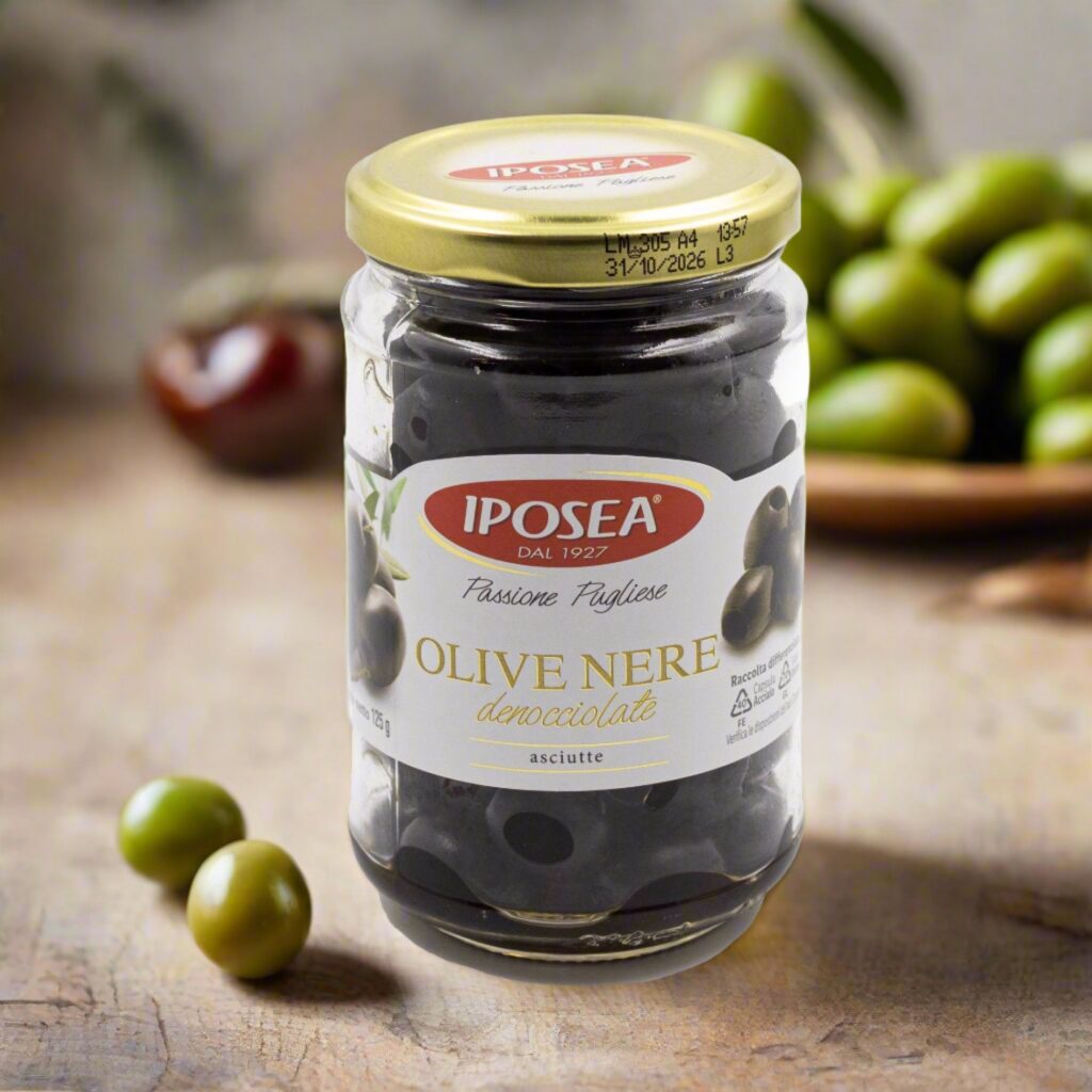 Маслины IPOSEA без косточки без жидкости 125 г
