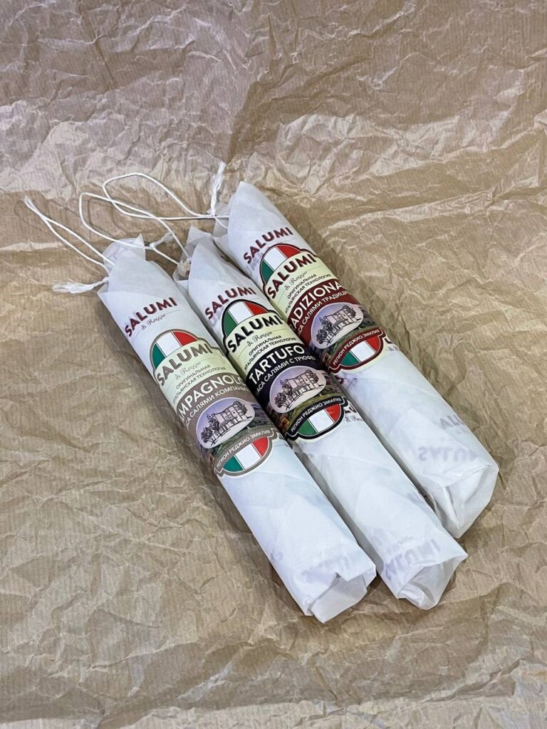 Колбаса  "Салями Милано" "Salumi di Reggiо"
